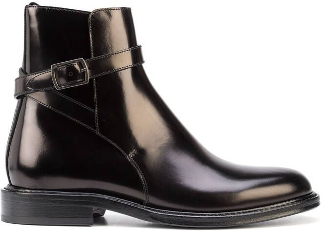 Saint Laurent Army 20 ankle boots Black