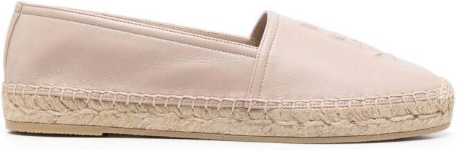 Saint Laurent Cassandre espadrilles Neutrals