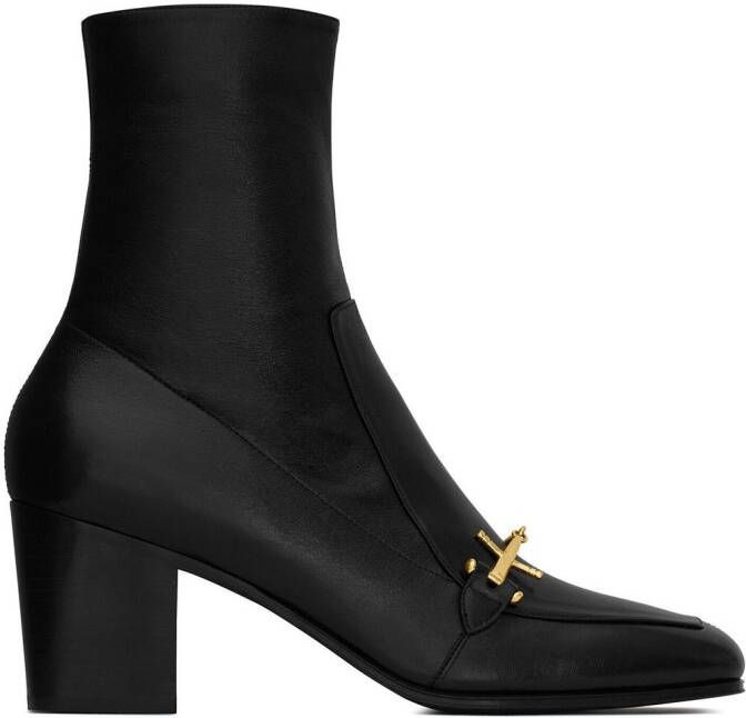 Saint Laurent 75mm Elbio boots Black