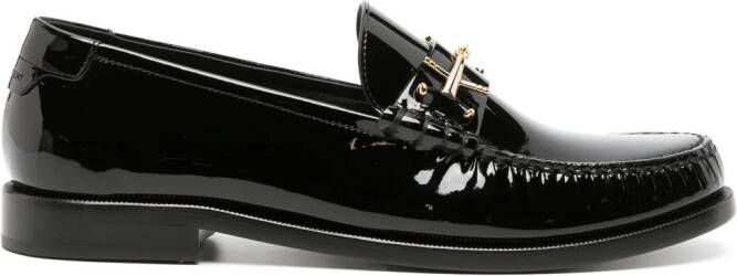 Saint Laurent Le Loafer leather loafers Black
