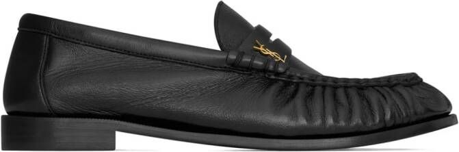 Saint Laurent Le Loafer leather loafers Black