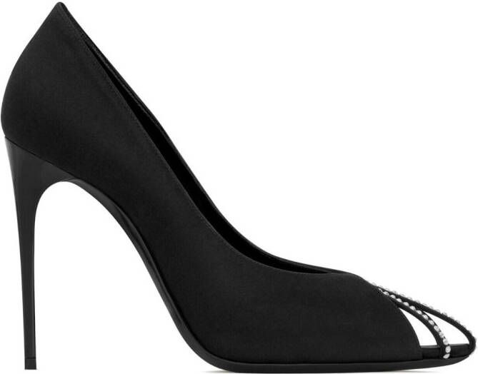 Saint Laurent Martinique 110mm satin pumps Black