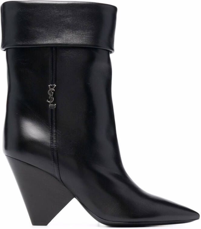 Saint Laurent 95mm Niki boots Black