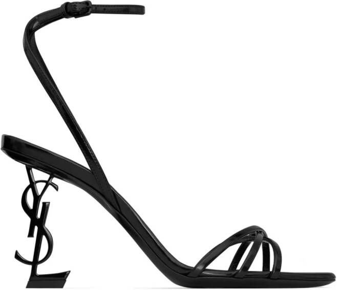 Saint Laurent 85mm Opyum sandals Black