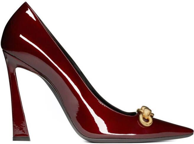 Saint Laurent 110mm Silvana pumps Red