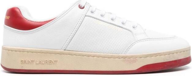 Saint Laurent SL 61 leather sneakers White