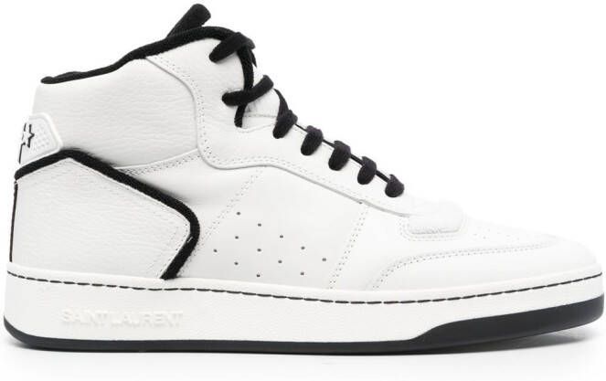 Saint Laurent SL 80 high-top sneakers White