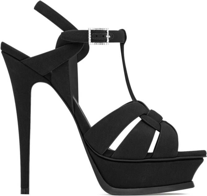 Saint Laurent 150mm Tribute sandals Black