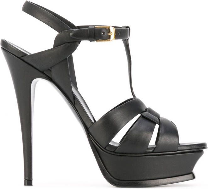 Saint Laurent 150mm Tribute sandals Black
