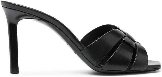 Saint Laurent 85mm Tribute sandals Black