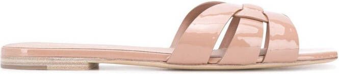 Saint Laurent Tribute sandals Pink