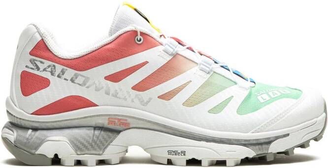 Salomon XT-4 OG "Green Ash Coral" sneakers White