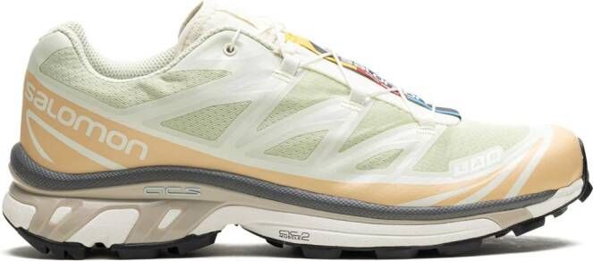 Salomon logo-print drawstring sneakers Green