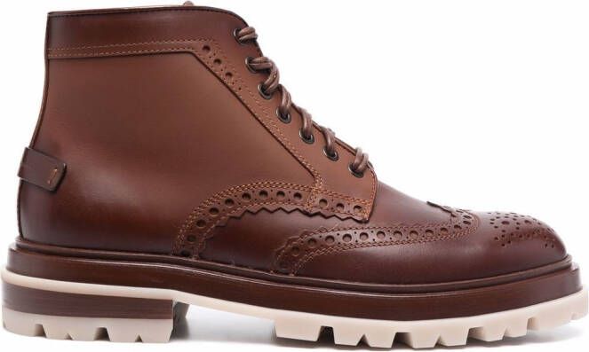 Santoni Breakout boots Brown