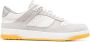 Santoni calf-leather lace-up sneakers White - Thumbnail 1