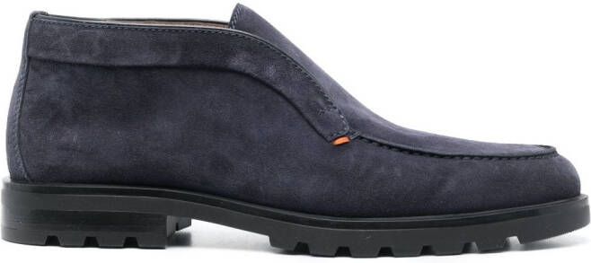 Santoni Detroit Rock boots Blue
