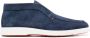 Santoni Dragon suede shoes Blue - Thumbnail 1