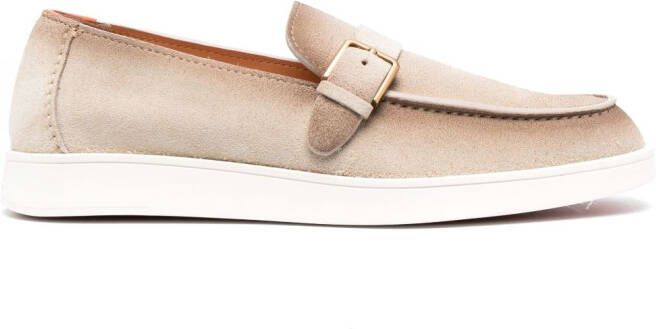 Santoni Dread suede loafers Neutrals
