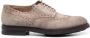 Santoni Emil perforated-detail leather brogues Neutrals - Thumbnail 1