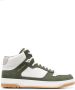 Santoni logo-print hi-top sneakers White - Thumbnail 1