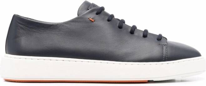Santoni low-top trainers Blue