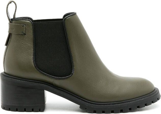 Sarah Chofakian Alexia ankle boots Green