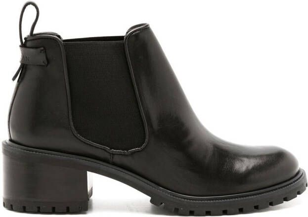 Sarah Chofakian Alexia leather boots Black