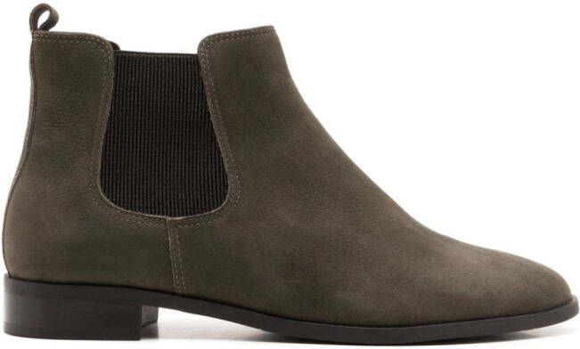 Sarah Chofakian ankle leather boots Black
