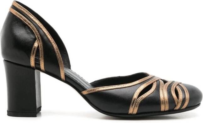 Sarah Chofakian Brive 55mm leather pumps Black