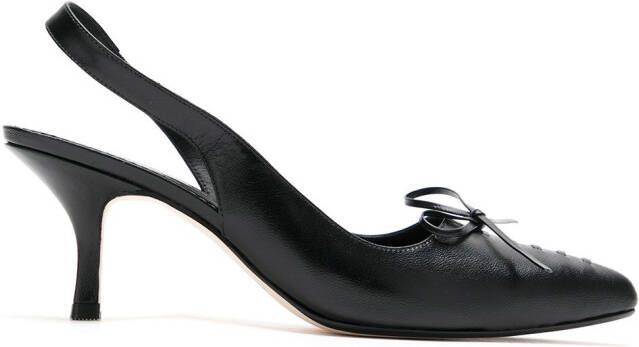 Sarah Chofakian Chanel Pila slingback pumps Black
