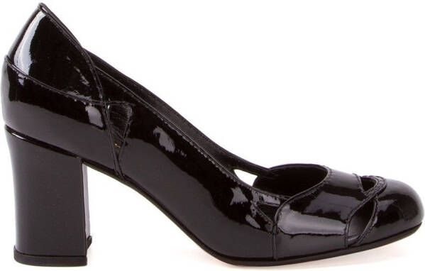 Sarah Chofakian chunky heel pumps Black