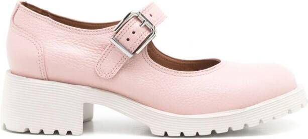 Sarah Chofakian Esmerie 50mm leather pumps Neutrals