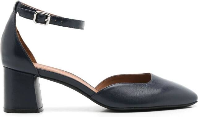 Sarah Chofakian Florence 40mm leather pumps Black