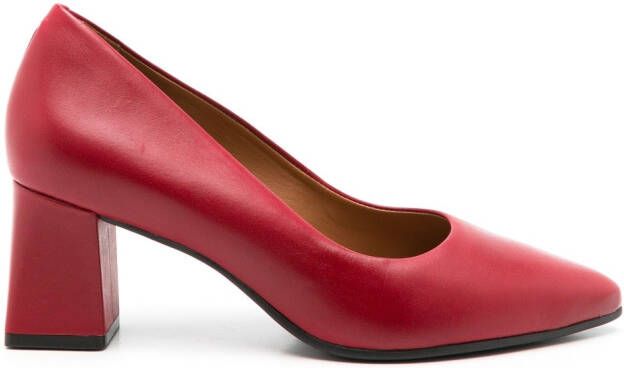Sarah Chofakian Francesca 65mm pointed-toe pumps Red