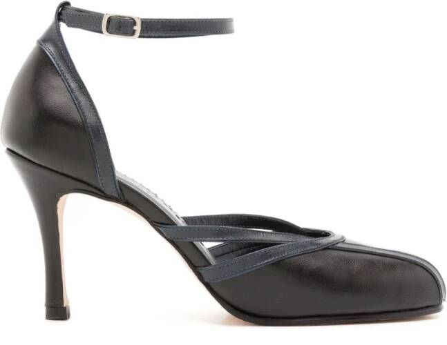 Sarah Chofakian Garouste leather pumps Black