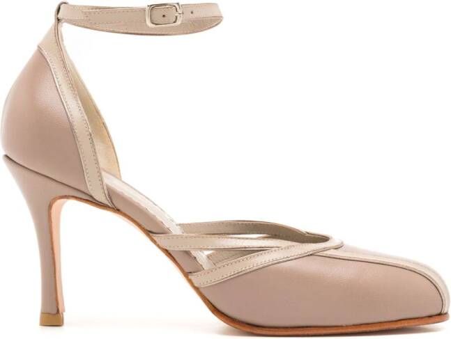 Sarah Chofakian Garouste leather pumps Neutrals