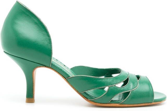 Sarah Chofakian Kate open-toe sandals Green