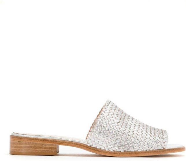 Sarah Chofakian leather sandals Grey