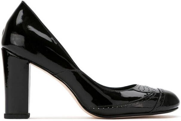 Sarah Chofakian leather pumps Black