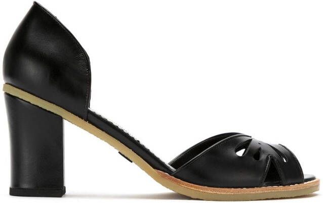 Sarah Chofakian leather pumps Black