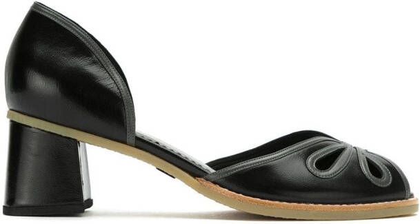 Sarah Chofakian leather pumps Black