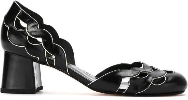 Sarah Chofakian leather pumps Black