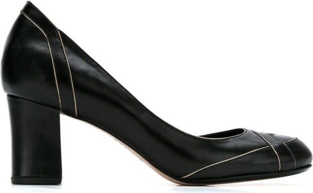 Sarah Chofakian leather pumps Black
