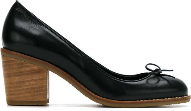 Sarah Chofakian leather pumps Black