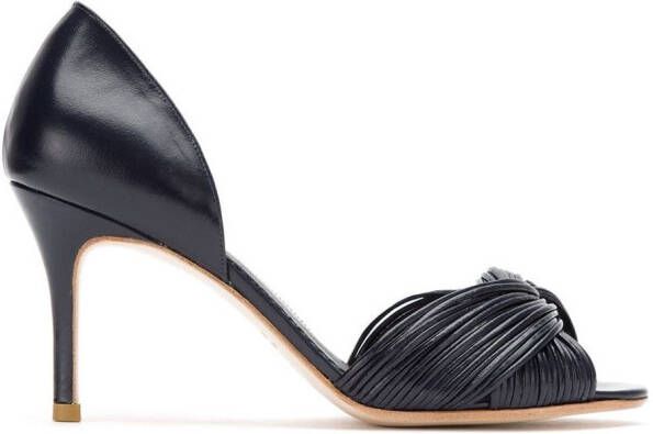 Sarah Chofakian leather pumps Blue