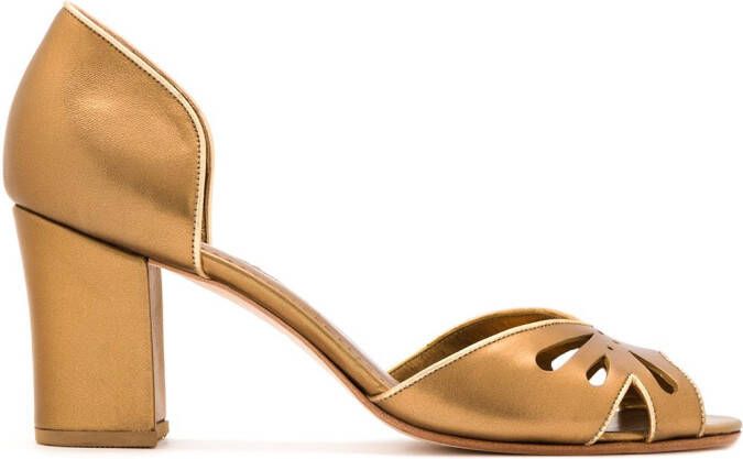 Sarah Chofakian leather pumps Multicolour