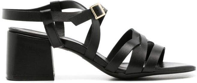 Sarah Chofakian Lygia 65mm strappy sandals Black