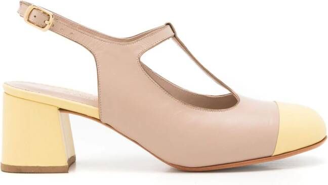 Sarah Chofakian Magie 45mm leather pumps Multicolour