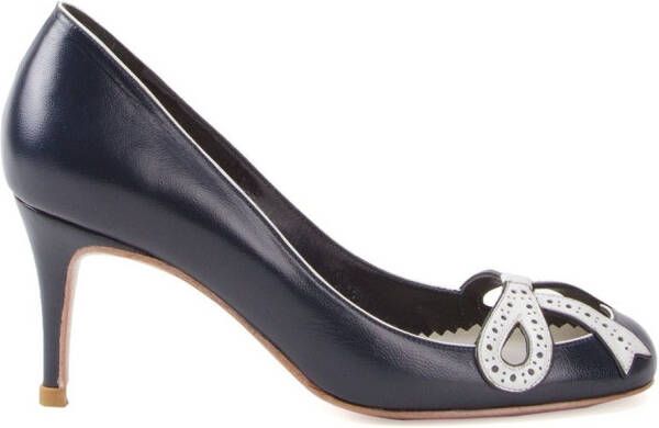 Sarah Chofakian mid-heel pumps Blue