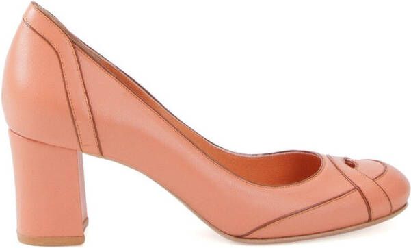 Sarah Chofakian mid-heel pumps Yellow